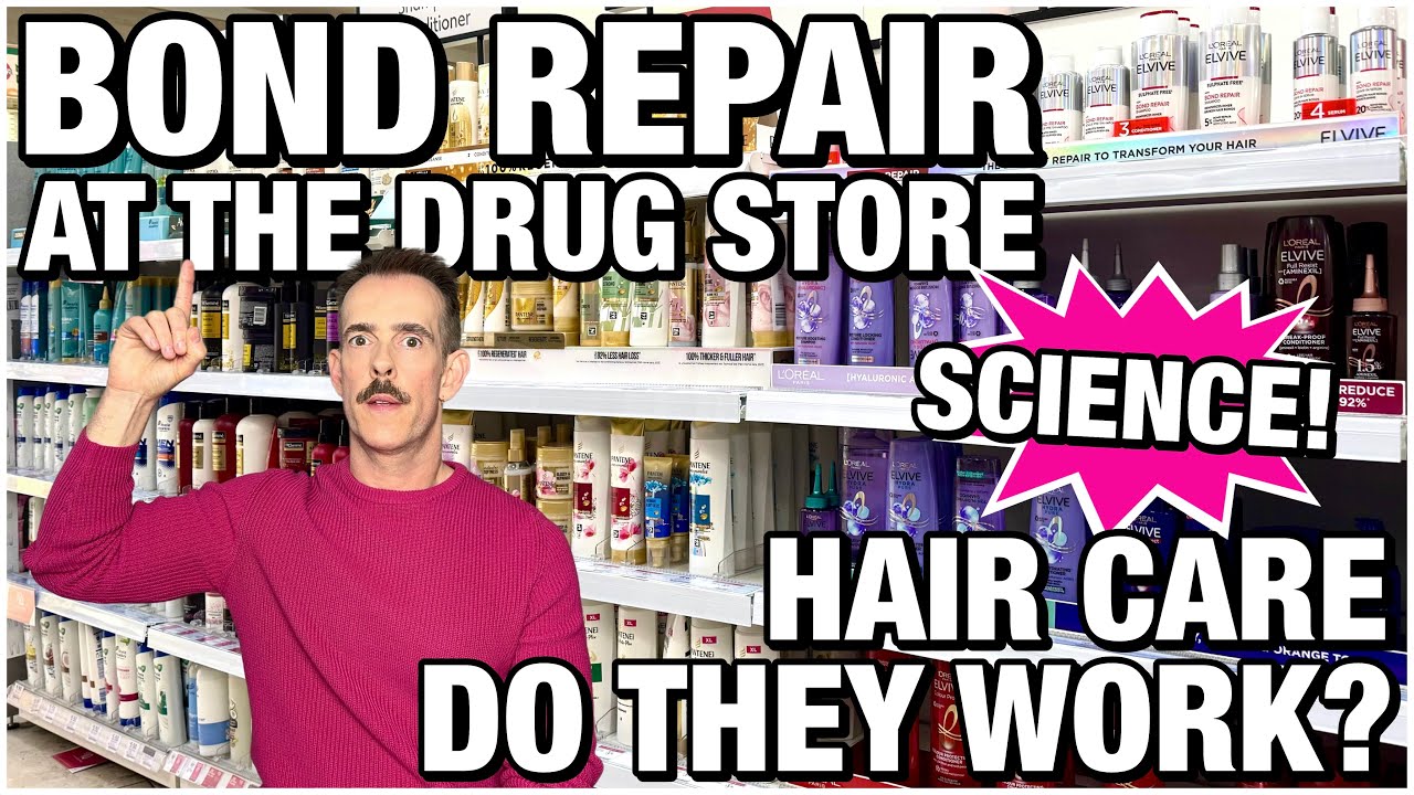 Do bond building hair care products at the drug store really REPAIR YOUR HAIR?