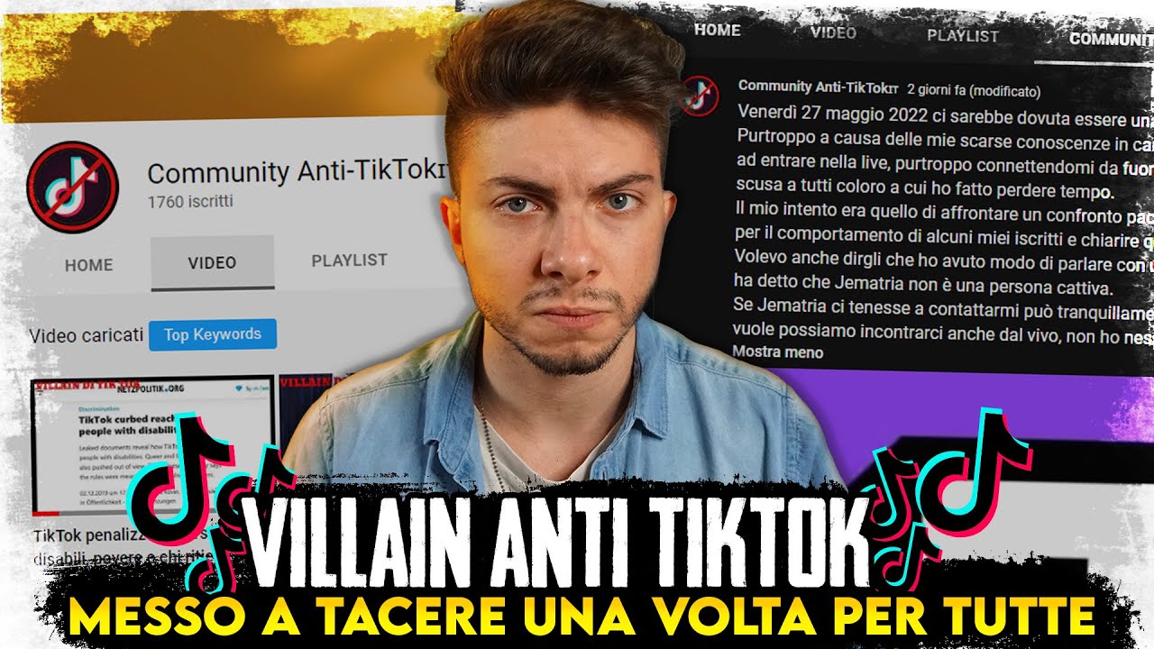 HO SBUGIARDATO IL VILLAIN DI TIKTOK  | Jematria