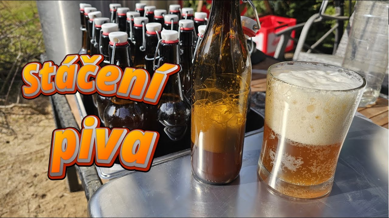 Pivo Č. 6 🍺 Stáčení do Lahví a SUPER TIP na výrobce! 🌹 Domácí Pivovar | #HomeBrew