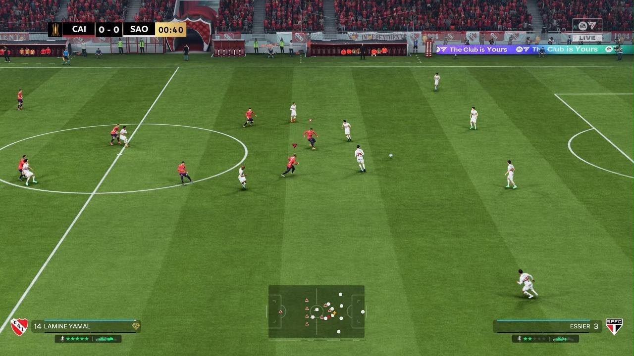 Ganando la copa libertadores con Mbappe y lamine yamal
