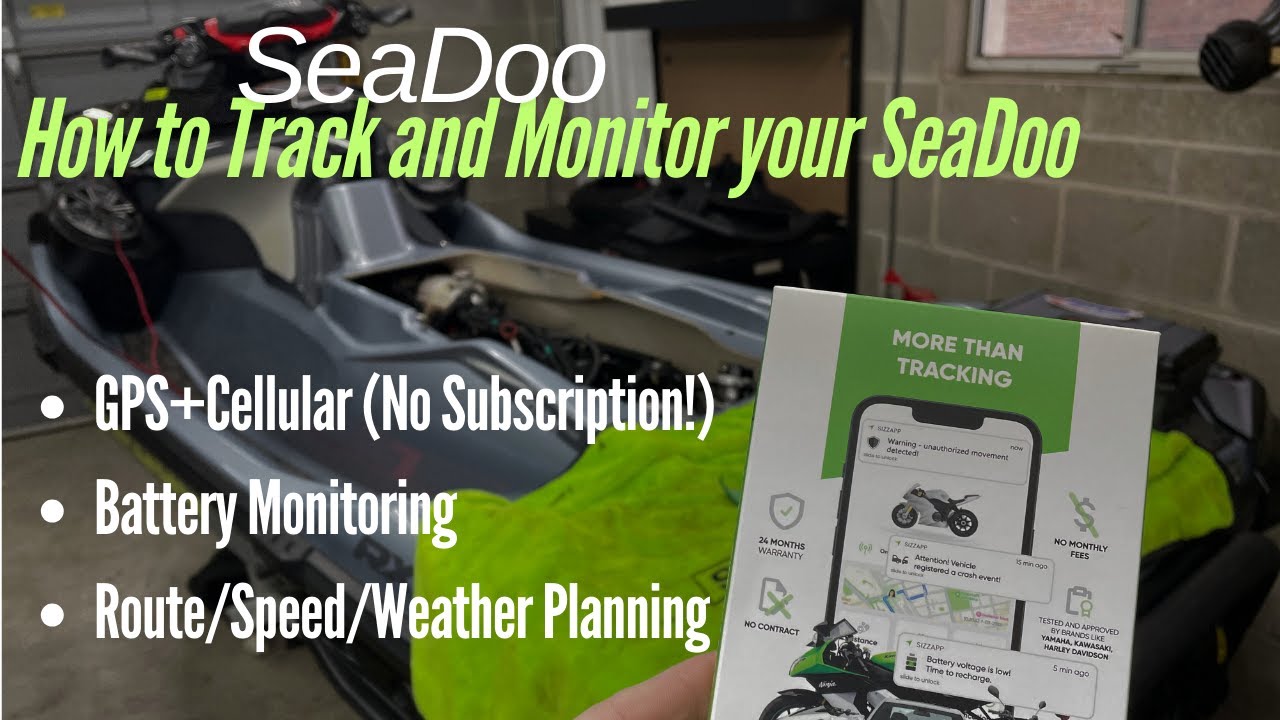 SeaDoo // Как отслеживать и контролировать свой гидроцикл SeaDoo с помощью SizzApp