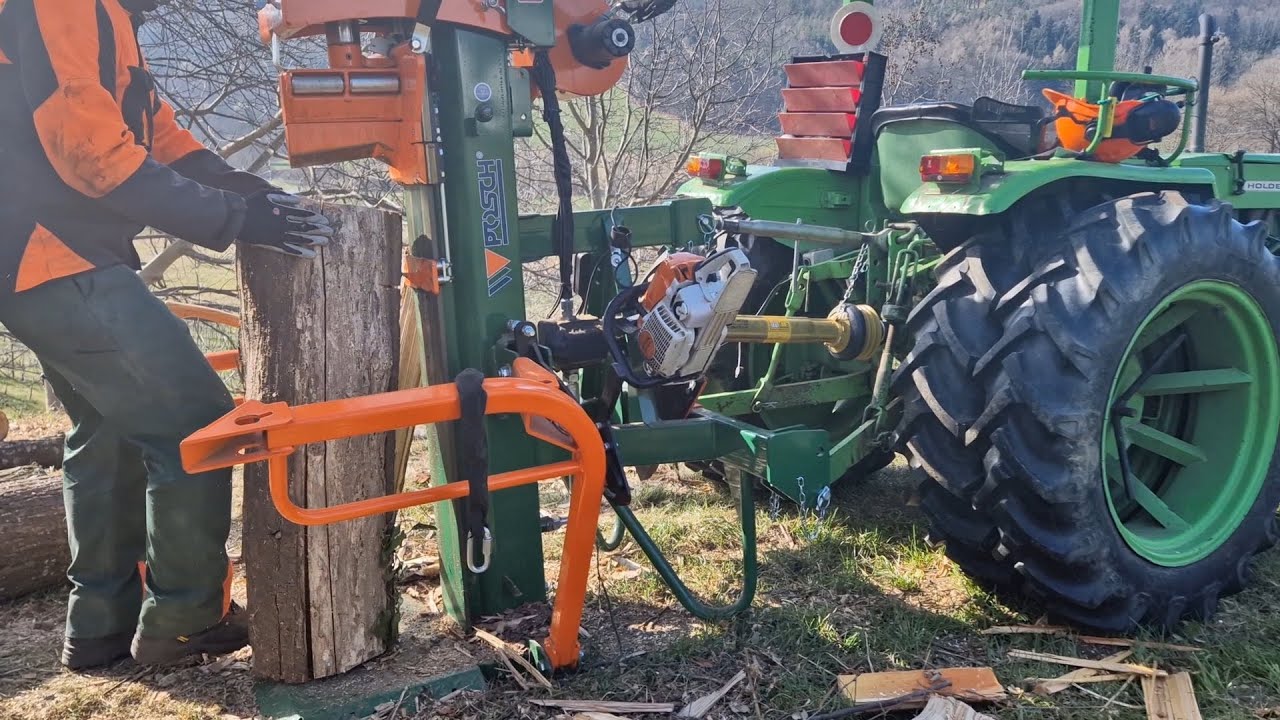 Holder A55 Holzspalter Posch HydroCombi 16 Kastanienbäume
