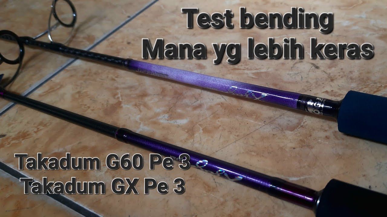 Antara X Zoga Takadum G 60 Pe 3 dan X Zoga Takadum GX Pe 3