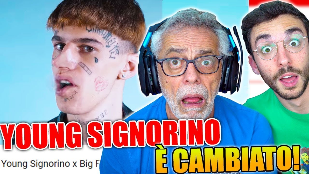 MIO PADRE REAGISCE A YOUNG SIGNORINO - 