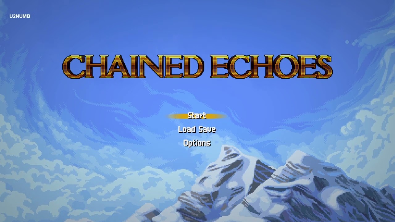 Chained Echoes Title Screen (PC, PS4, Xbox One, Switch)