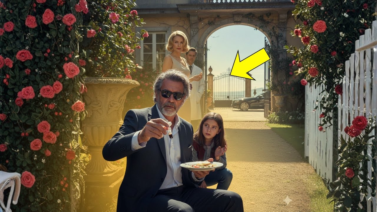 VOCÊ NÃO É CEGO É SUA ESPOSA QUE COLOCA ALGO NA SUA COMIDA… DISSE A MENINA DE POBRE AO MILIONÁRIO!