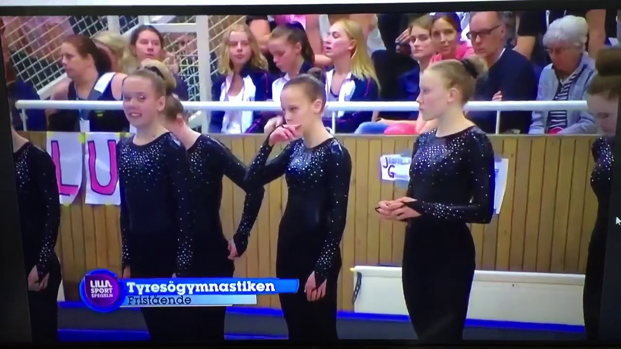 Tyresögymnastiken Fristående USM GULD VT 2017
