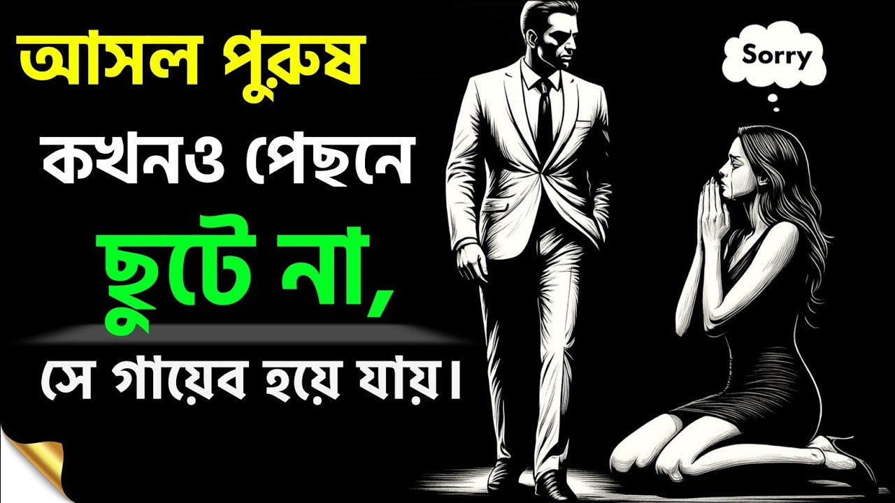 যেদিন তুমি পেছনে ছুটা বন্ধ করবে, সেদিনই জিতবে | Stoic Mindset Bangla