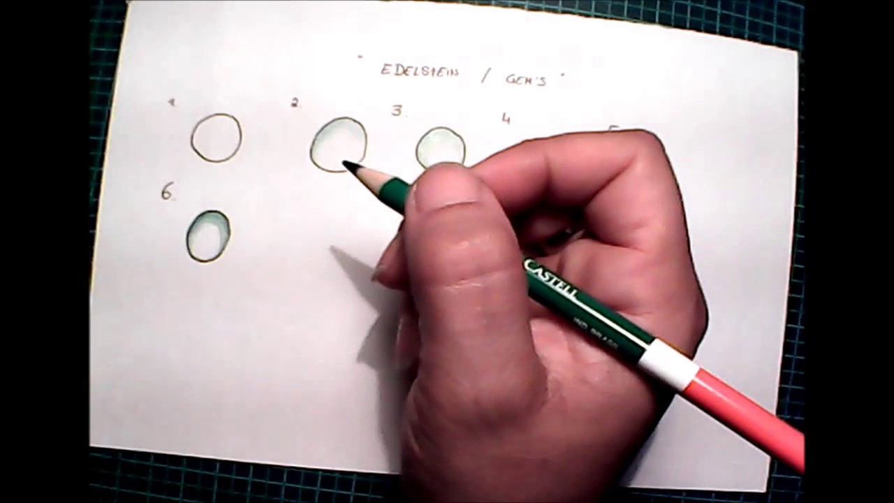 Daily Tangle - Edelsteine / Gemstones 1