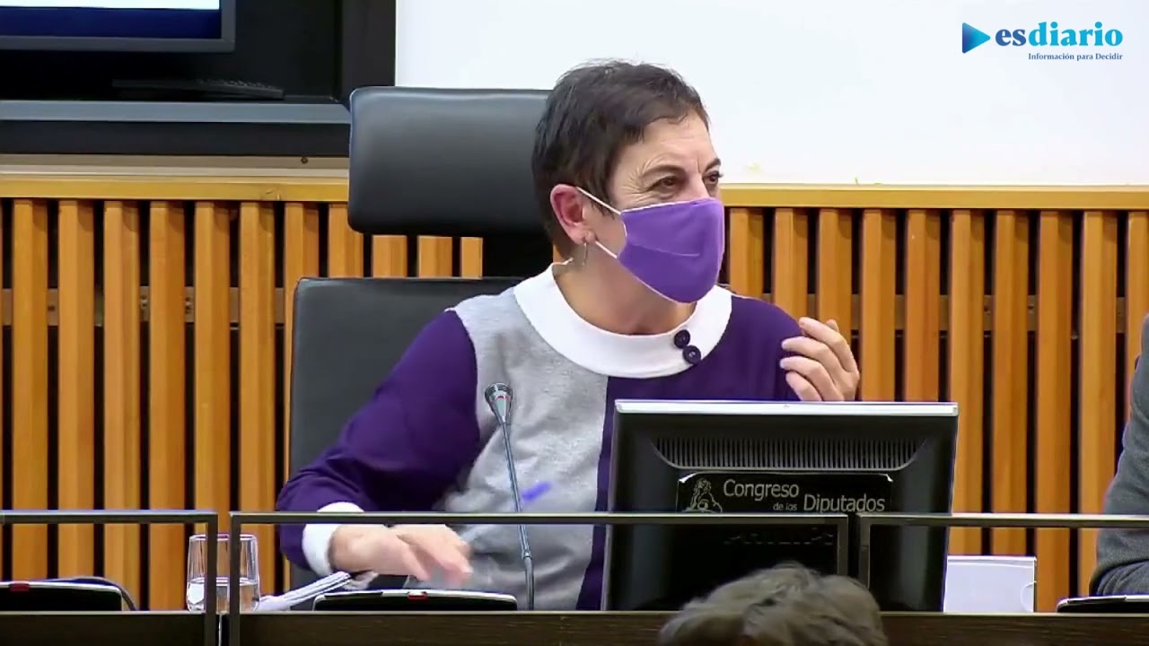 Así ha sonado el himno de la Guardia Civil durante una ponencia de Bildu, ERC y Podemos