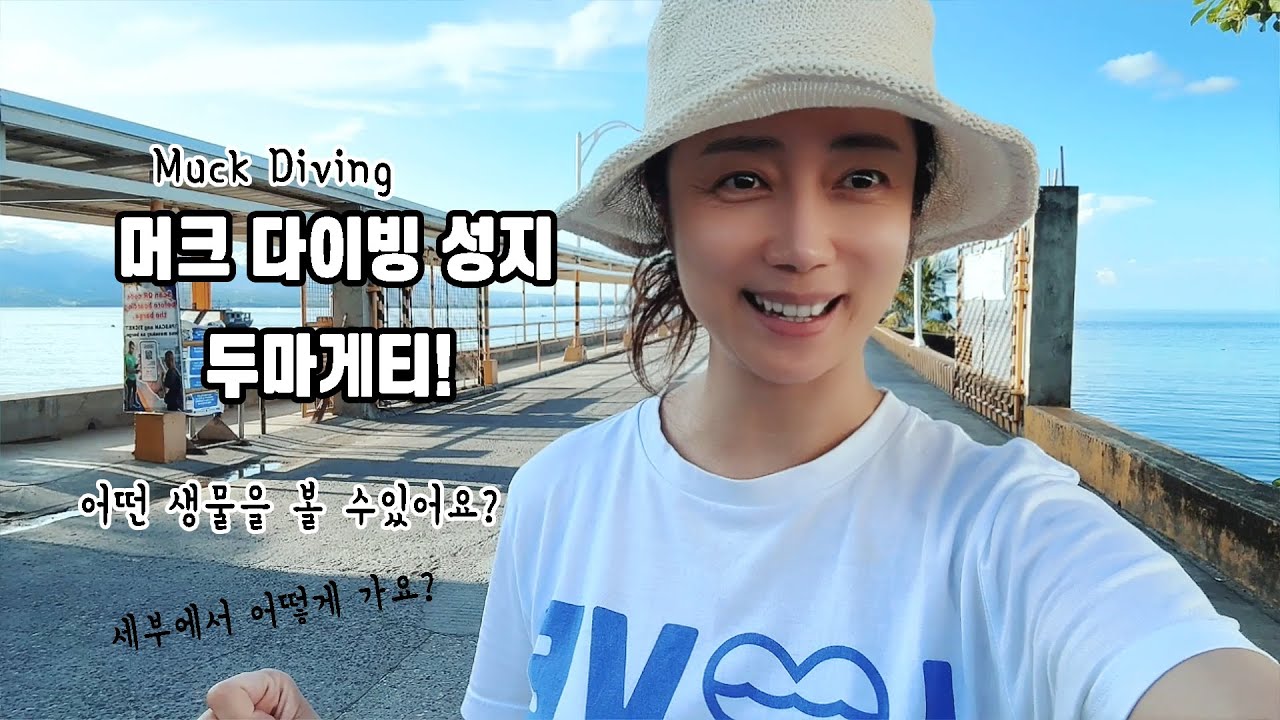 [두마게티 DAY 1]왜 모래 밭에서 다이빙을 해요? 송현C가 들려주는 MUCK DIVING