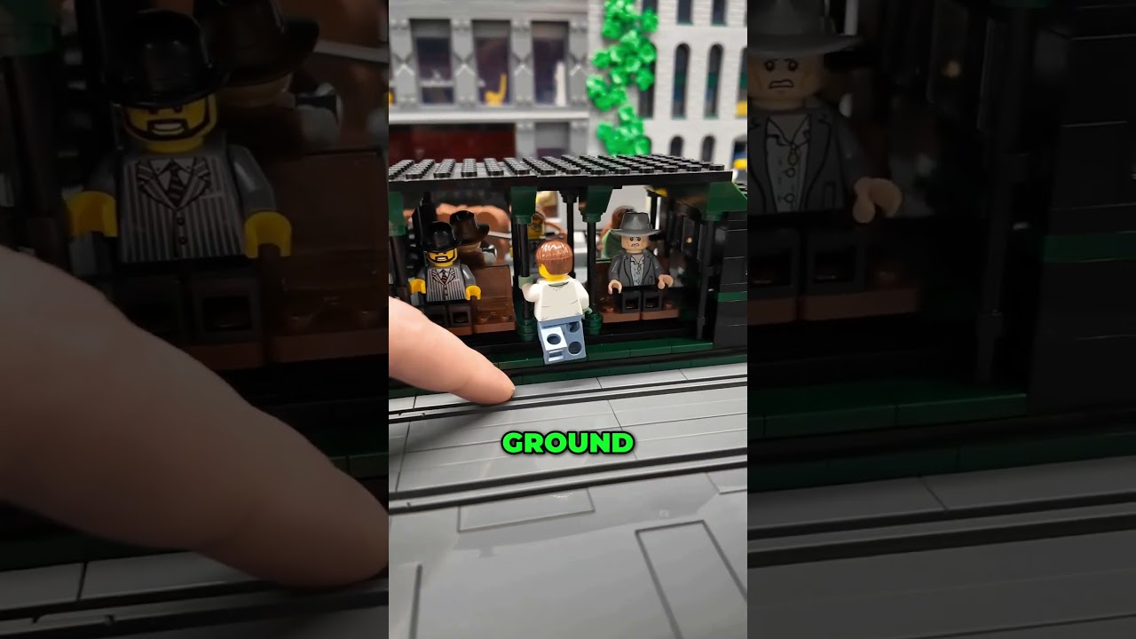 Стоит ли мне сделать свой трамвайчик из LEGO City 1920-х годов на 1 штырь ниже реалистичным?