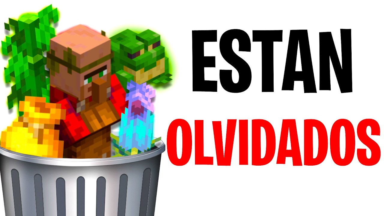 23 COSAS QUE NADIE RECUERDA de MINECRAFT 😨