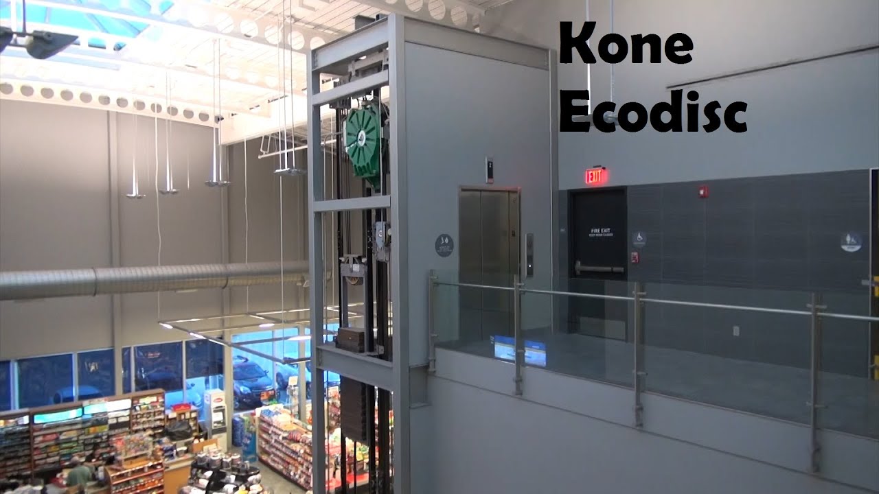 Two Kone Ecodisc Elevators at the Glass House in Vinita, OK