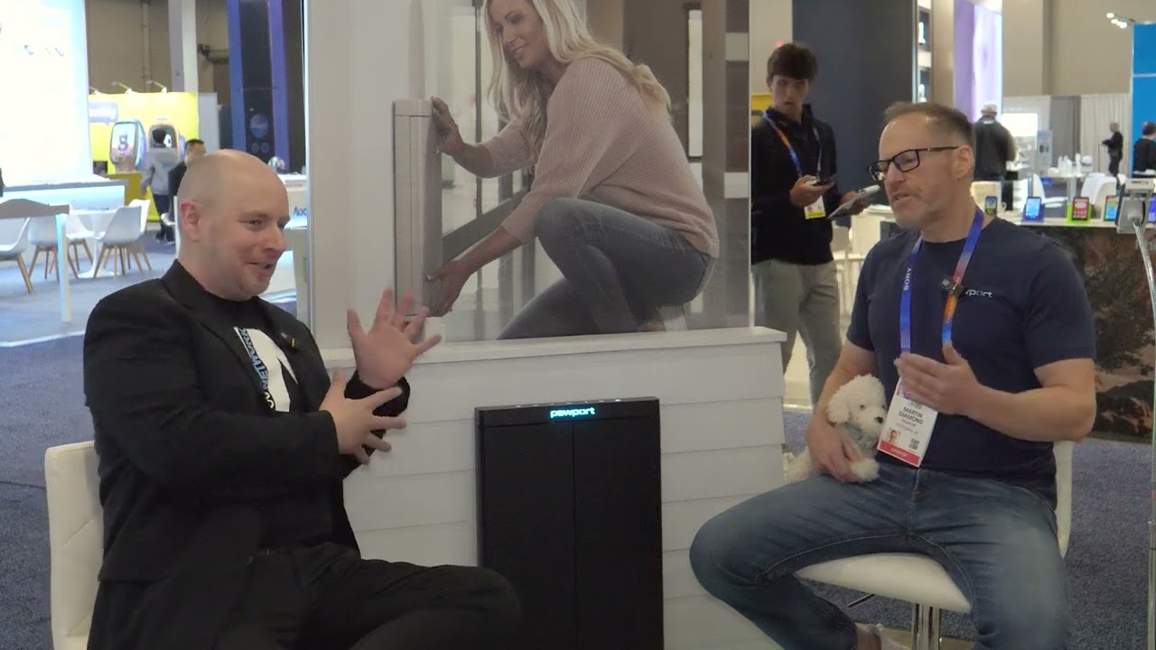 Pawport - Smart Pet Door - New Updates and Launch Info - Interview - CES 2025 - Poc Network