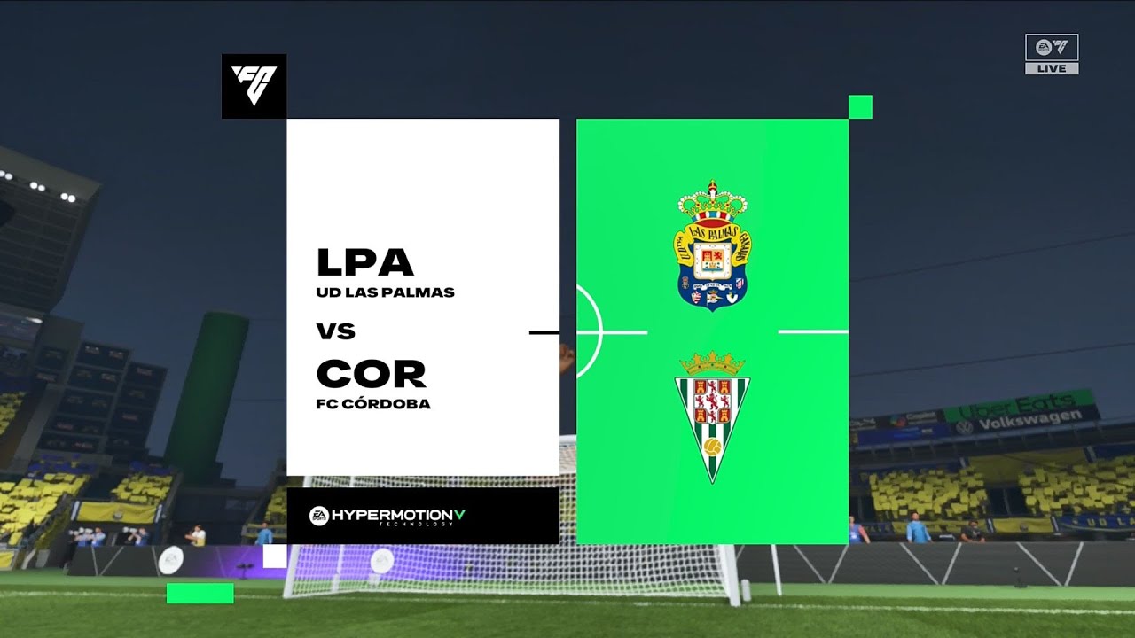 EA Sports FC 26 | UD Las Palmas vs Cordoba - La Liga 2 | Gameplay PS5