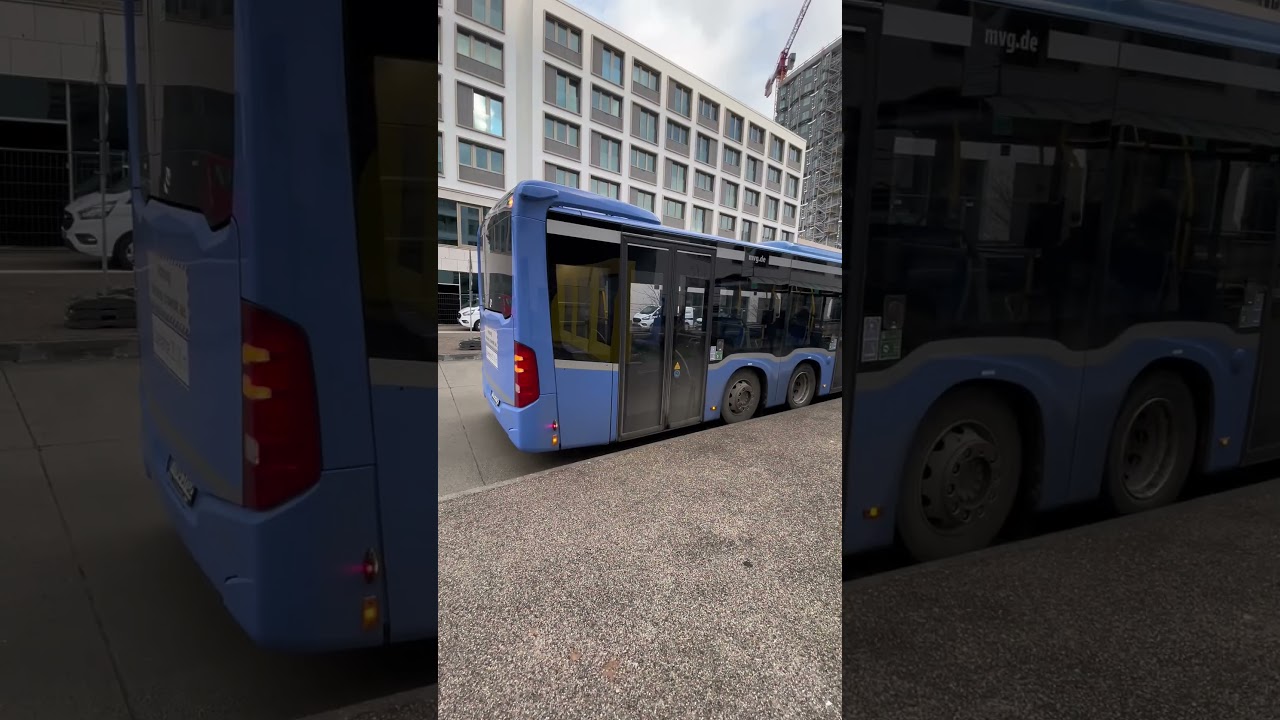Der M&uuml;nchner Mercedes-Benz CapaCity 😍🫶🏻 #mvg #bus #buses #m&uuml;nchen #munich #deutschland #germany