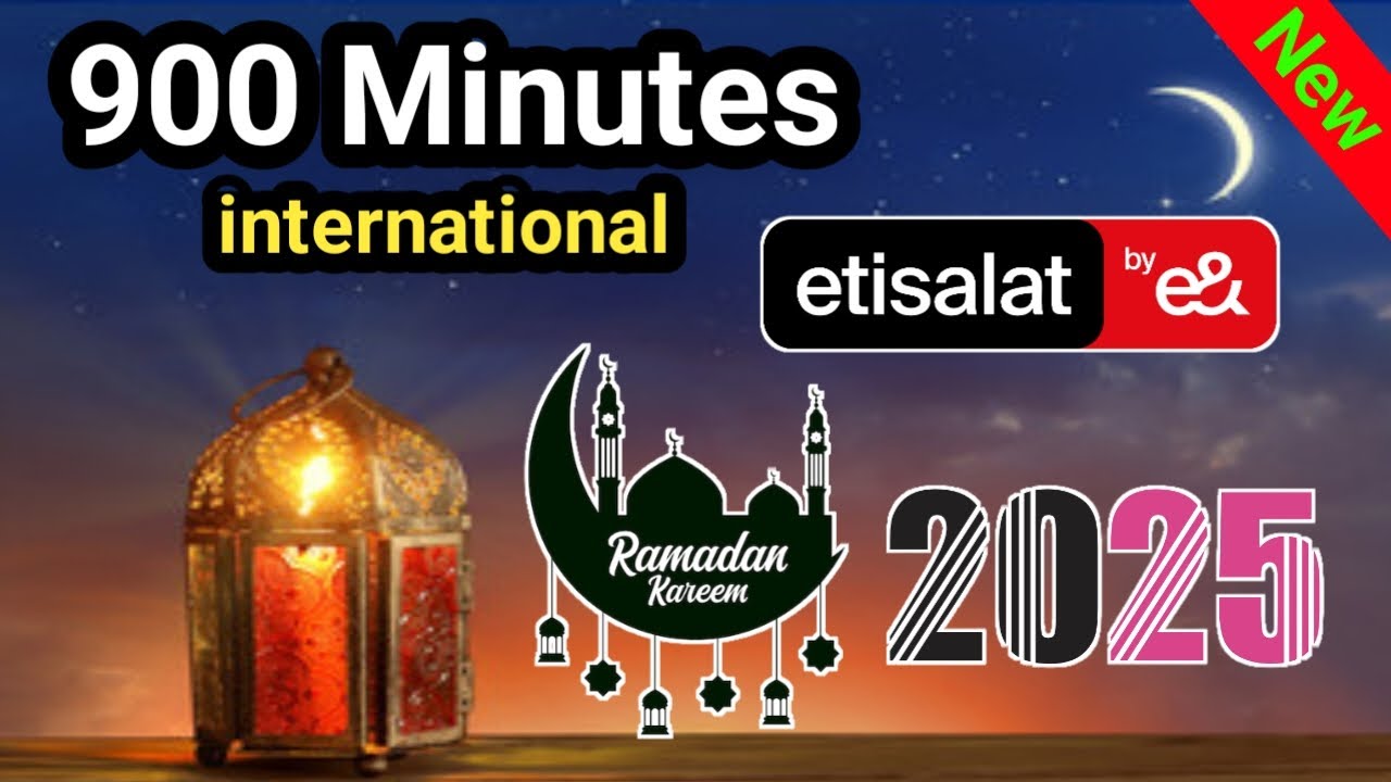 Etisalat ramadan offer 900 minutes code uae | Etisalat 900 international minutes code
