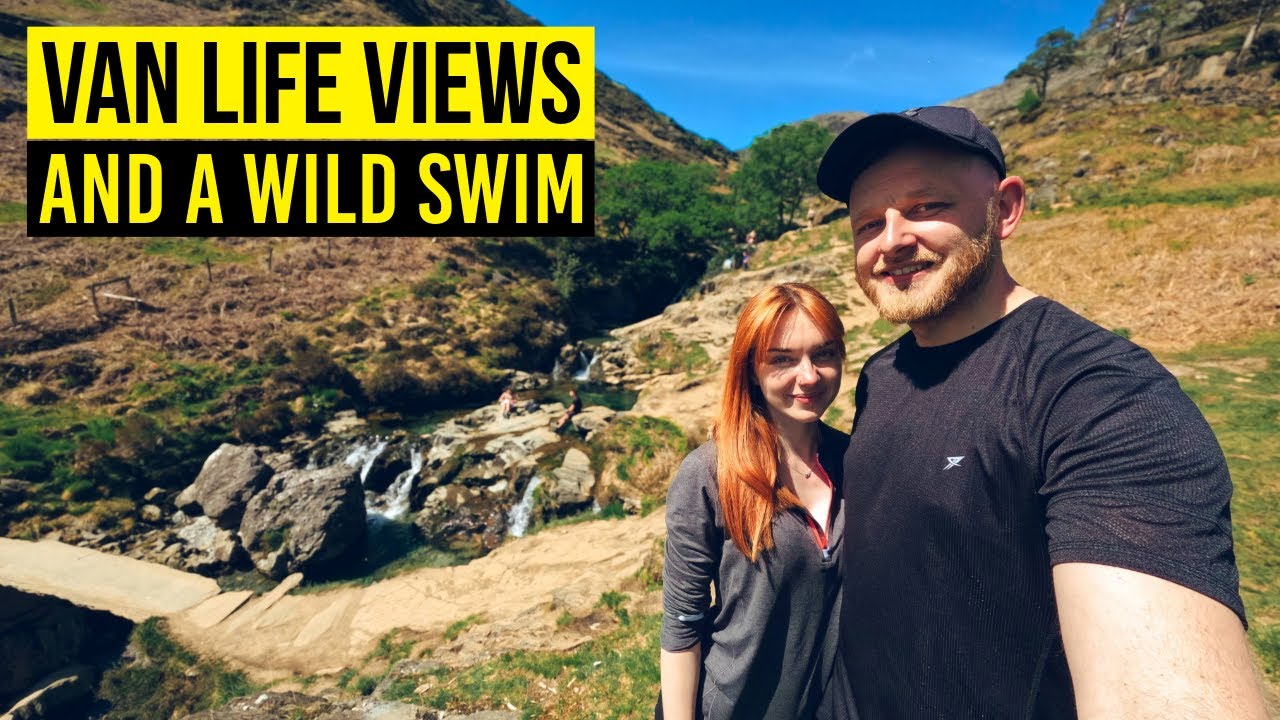 DAY 2: Betws-y-Coed, Mountain Views & A Brave Swim In The Wild | Van Life Daily Vlogs