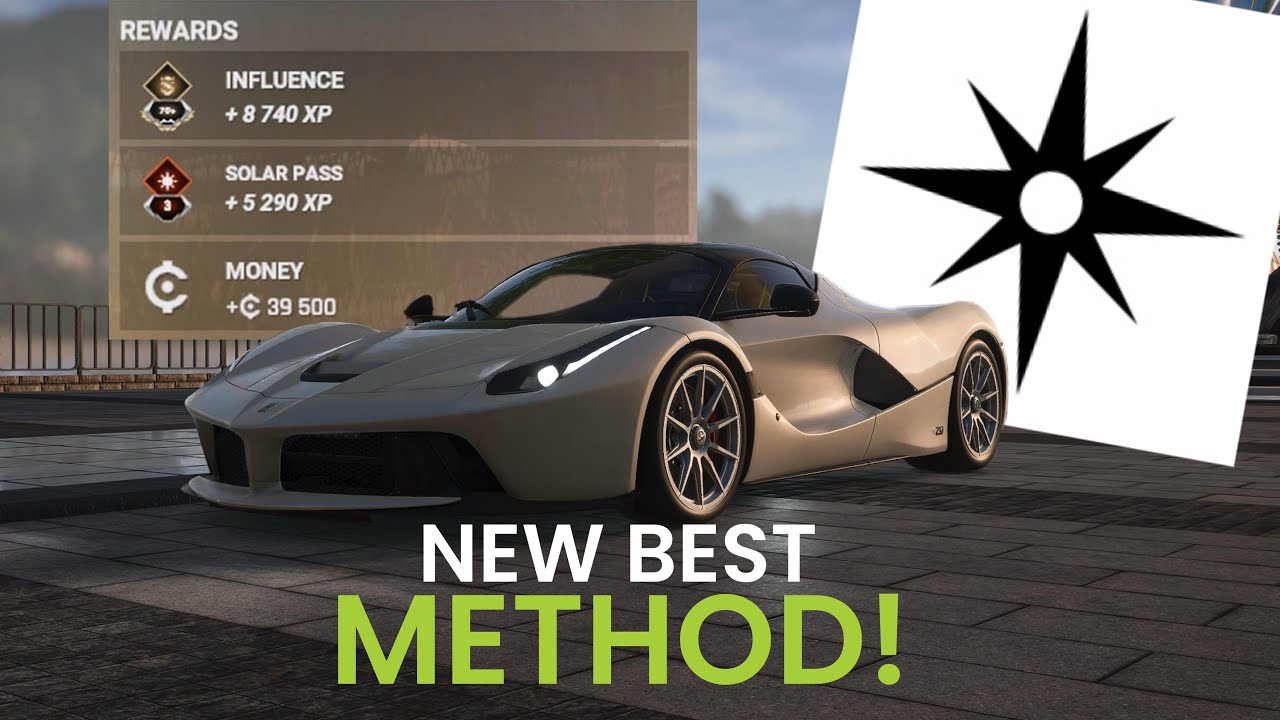 S3 NEW FASTEST MONEY/XP METHOD! GET TO SOLAR PASS LEVEL 50 FAST! - Test Drive Unlimited Solar Crown