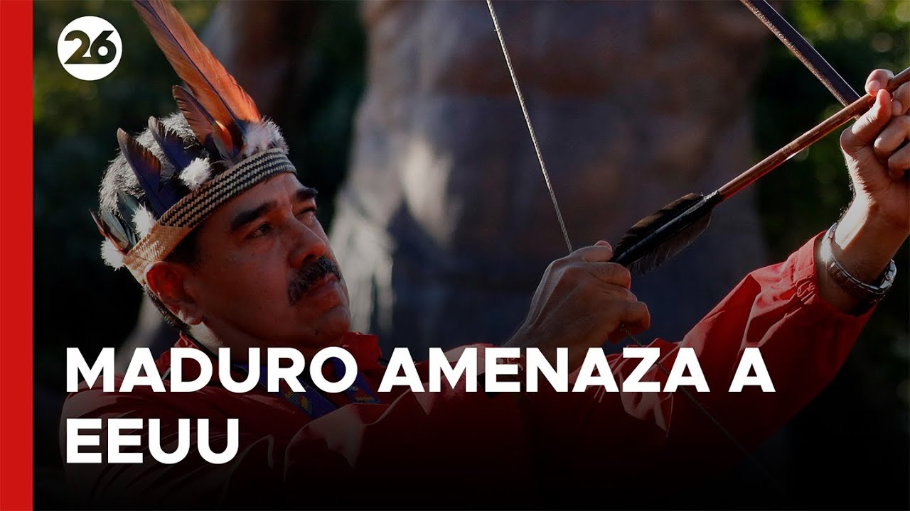 🚨 VENEZUELA | Con arco y flecha, Nicolás Maduro 