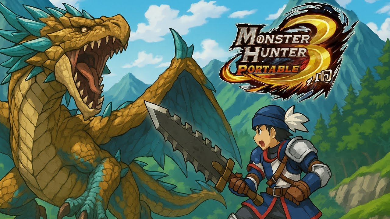 JOGANDOR MONSTER HUNTER PORTABLE 3RD ONLINE 