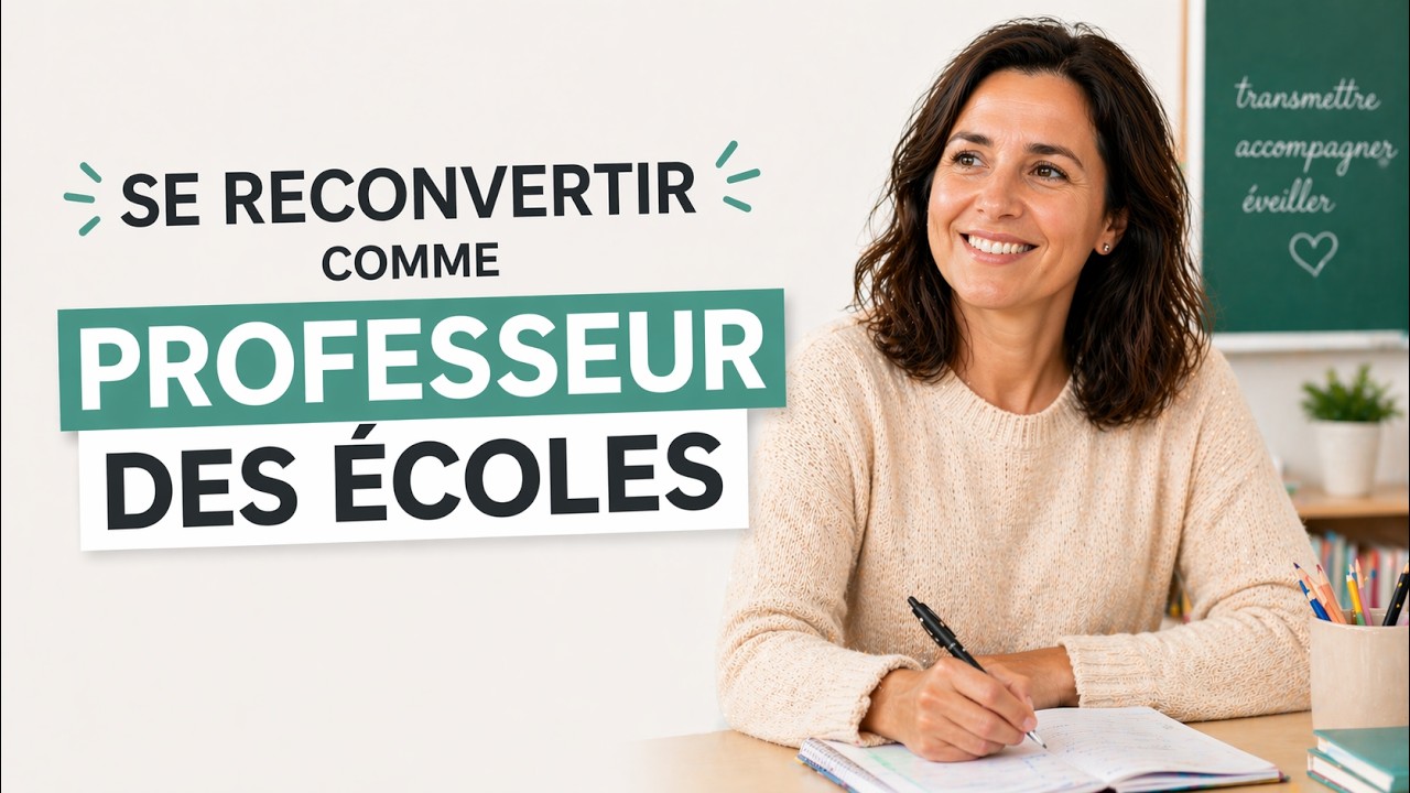 Devenir professeur des écoles, la reconversion de Sandrine