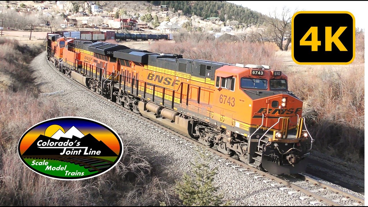 BNSF & UP Freight Trains on Colorado's Joint Line.