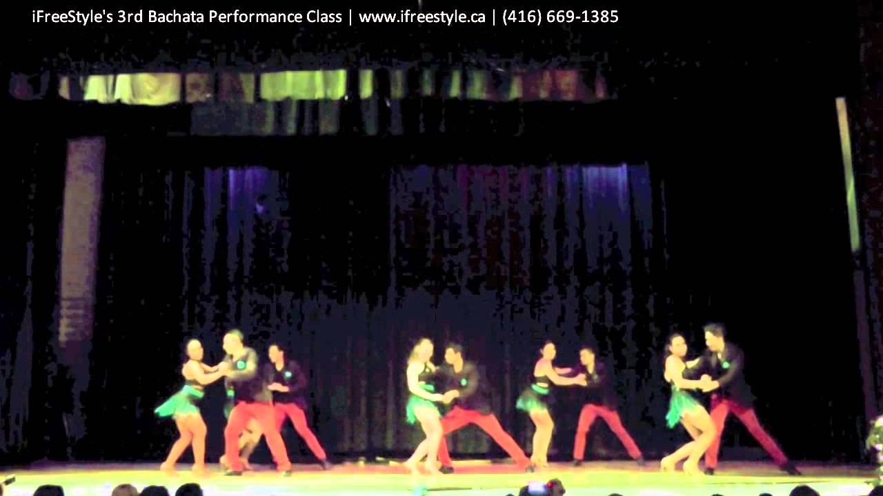 iFreeStyle's 3rd Dominican Style Bachata Perf Class - iFS 7th Xmas Gala 2012 (Sat Dec 8/12)
