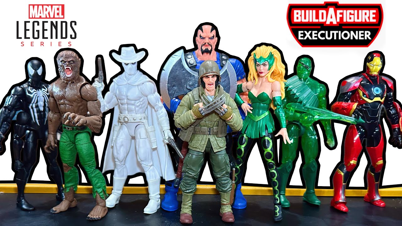 Обзор полной серии фигурок Marvel Legends 