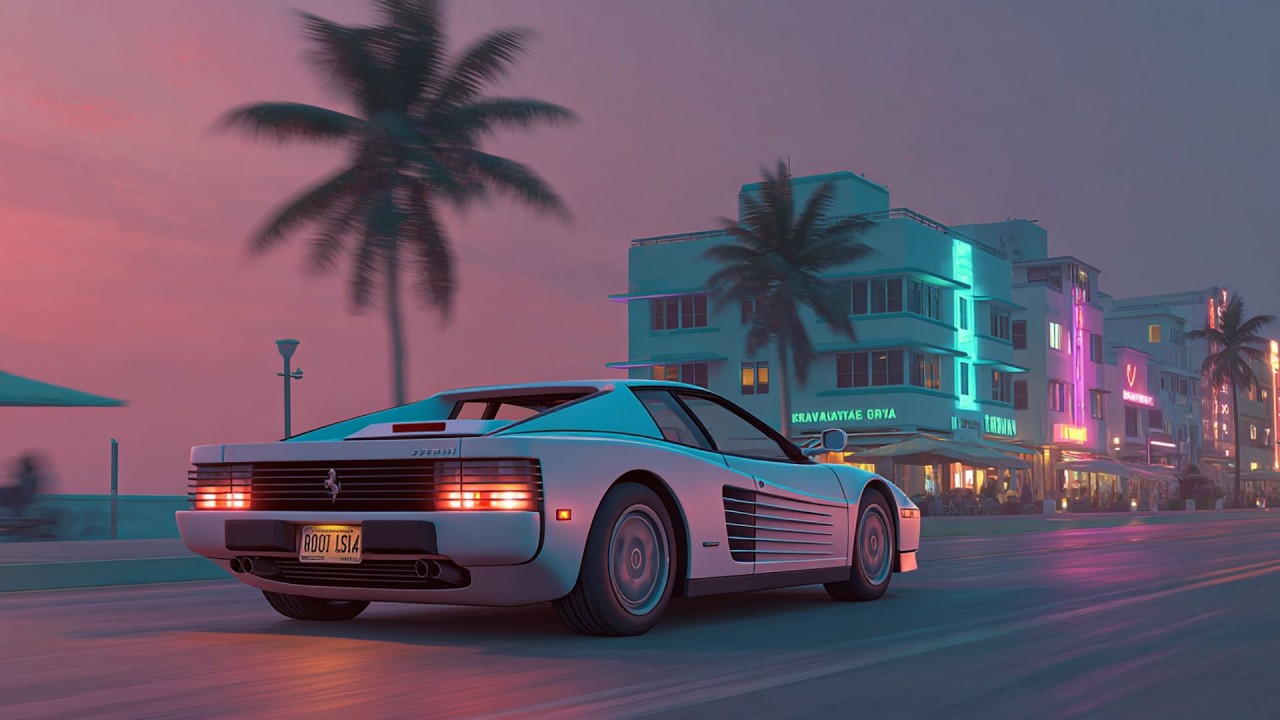It's friday night 1985, you're driving with your girlfriend | Dreamwave & Retrowave Mix