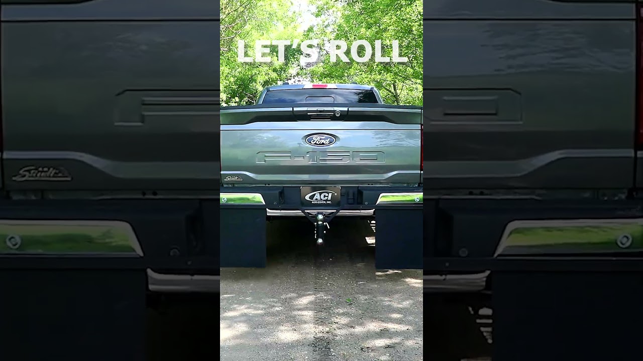ROCKSTAR&trade; Quick Hitch Mud Flaps - Ready... Set... Let's Roll! #shorts