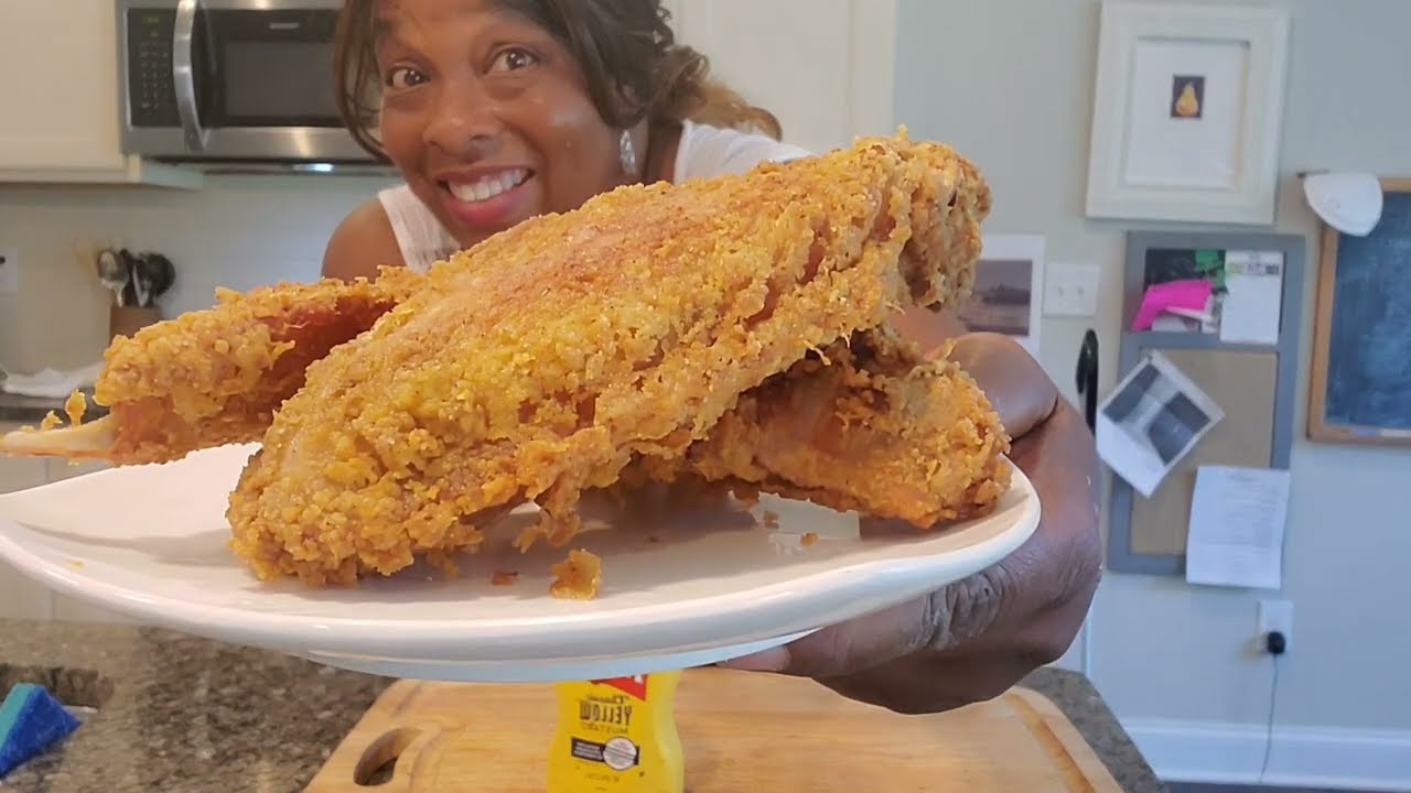 CRISPY DEEP FRIED TURKEY WINGS!! IT. WAS. EPIC!!! #FOLLOWME