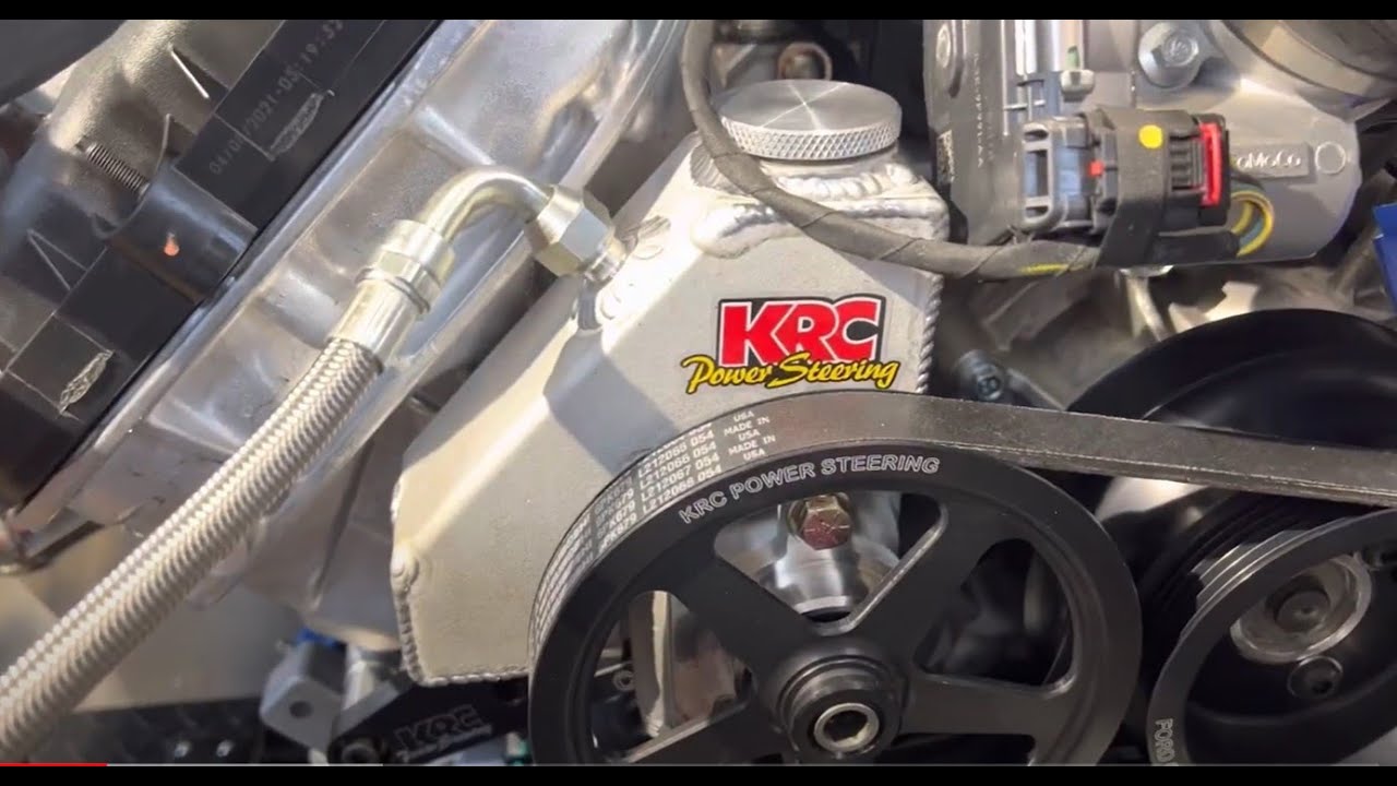 Build Update 21, Power Steering, Alternator, AC Compressor, Battery, PCM. Factory Five Type 65 Coupe