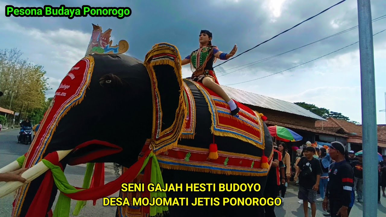 Pesona Budaya Desa Mojomati kecamatan Jetis Ponorogo ~ Kesenian Gajah Hesti Budoyo