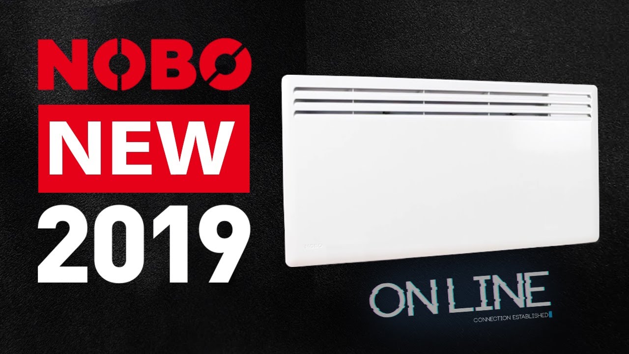 Обзор последнего поколения обогревателей Nobo - конвектор 2019 года выпуска.