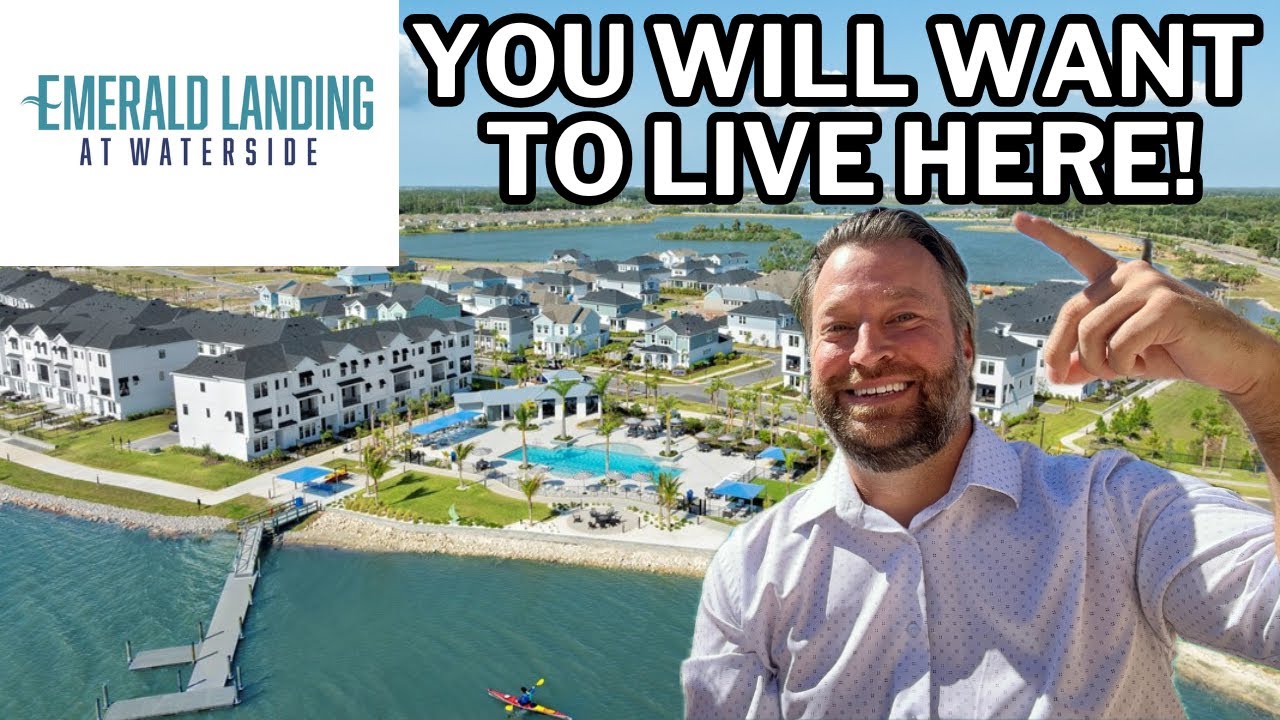 Внутри трех домов Дэвида Уикли в Emerald Landing Waterside | Самый популярный новый комплекс Lake...