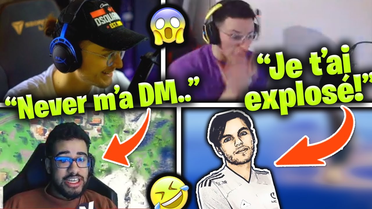 NEVERSAYYES A DM MUSHWAY ! 😱 *INCROYABLE* JORDANE TUE PLUSIEURS FOIS ZQ 🤯 (Fortnite Moments France)