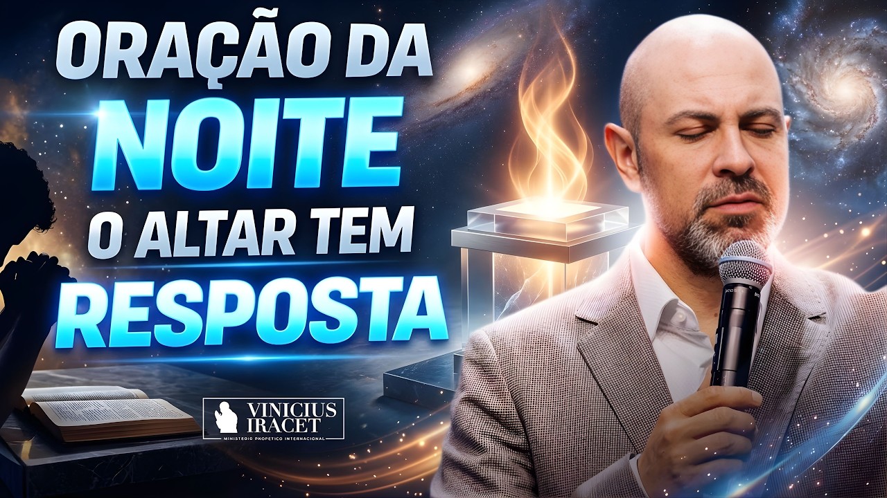 ORAÇÃO DA NOITE 8 DE MARÇO - O ALTAR TEM RESPOSTA - SALMO 23 - PROSPERIDADE E DIREÇÃO | Vinicius
