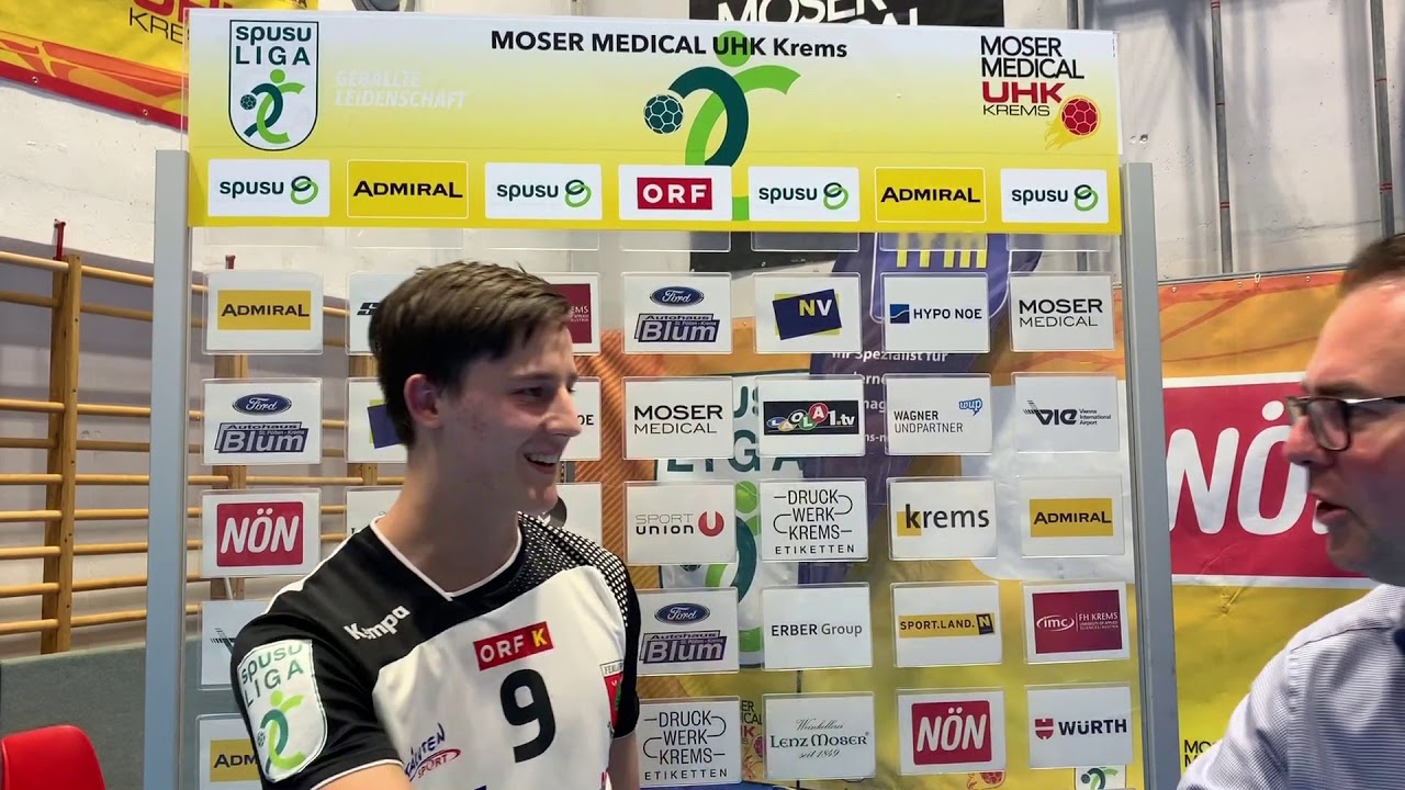 Mathias Donesch und Kenan Hasecic im Interview zum Viertelfinalspiel Krems vs Ferlach