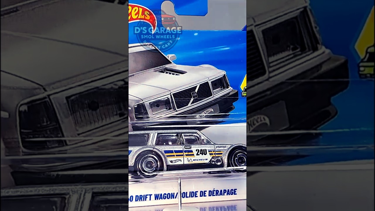 Hot Wheels - Volvo 240 Drift Wagon SHORT #dsgaragesw #volvo240 #hotwheels #smolwheels #dsgsw