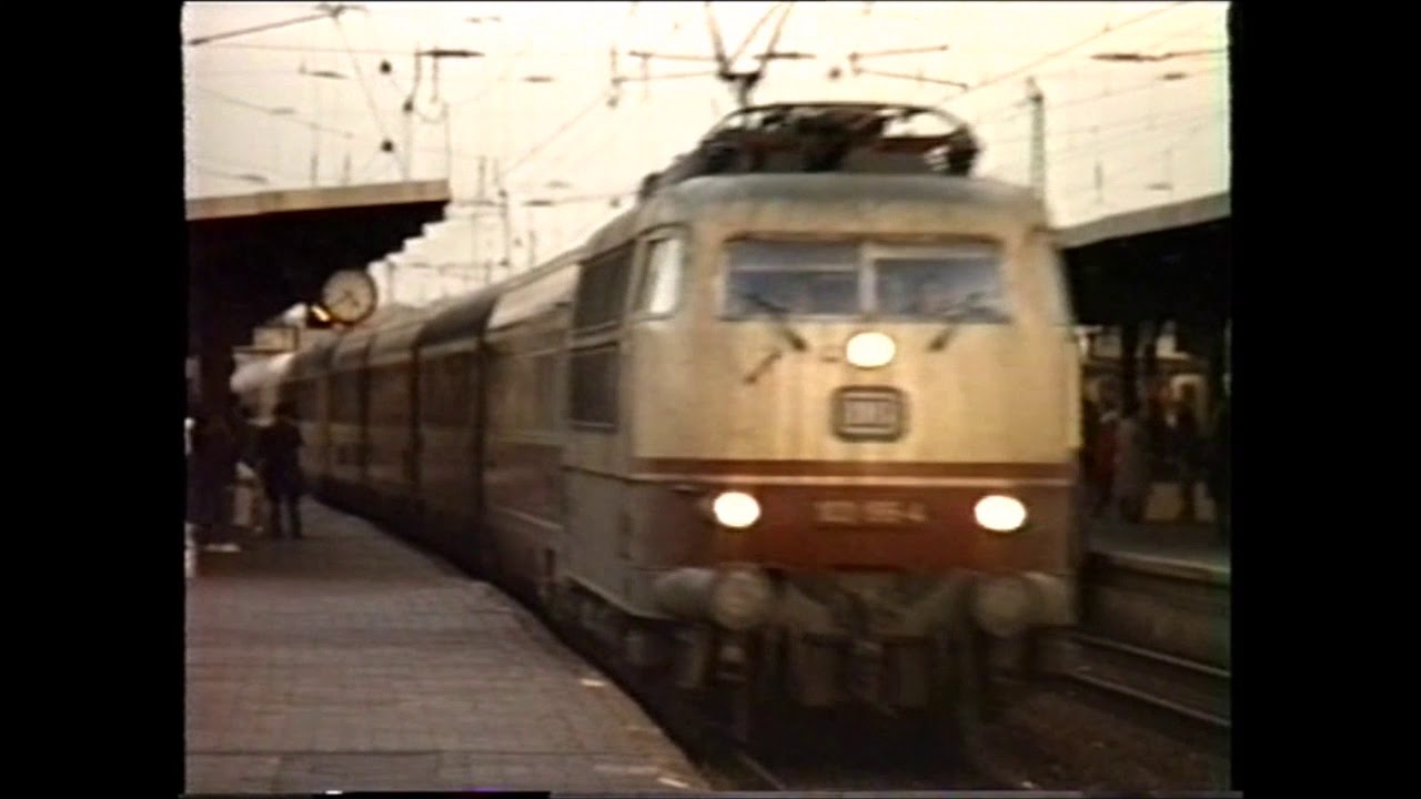 Oktober 1985: Offenbach Hauptbahnhof Oktober 1985