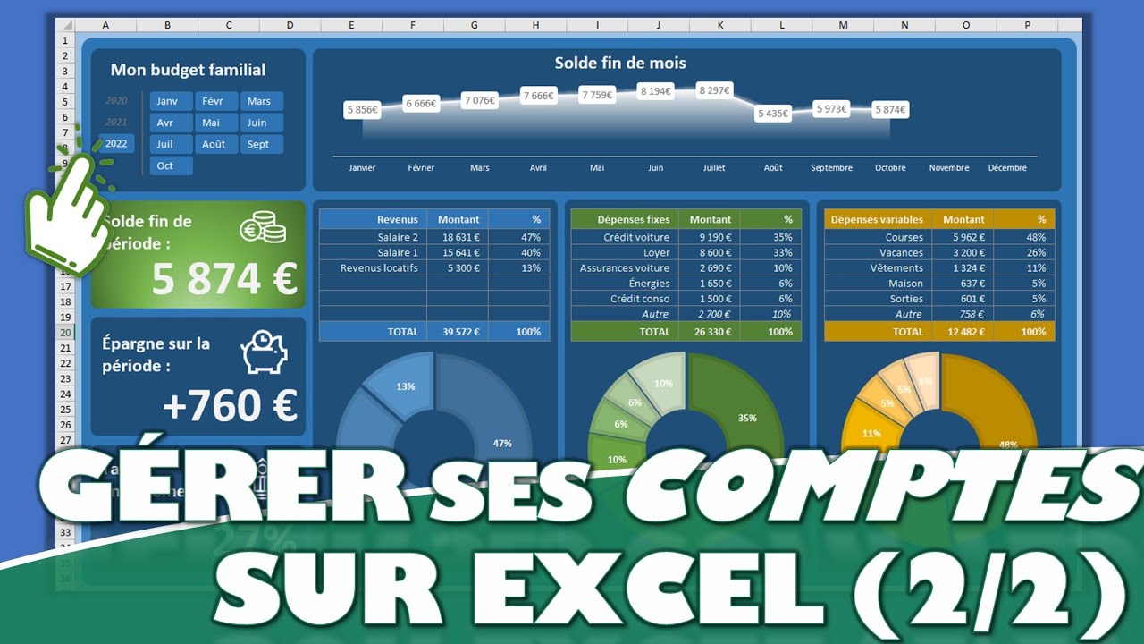 Comment suivre ses finances personnelles sur Excel avec le « Suivi du budget familial »