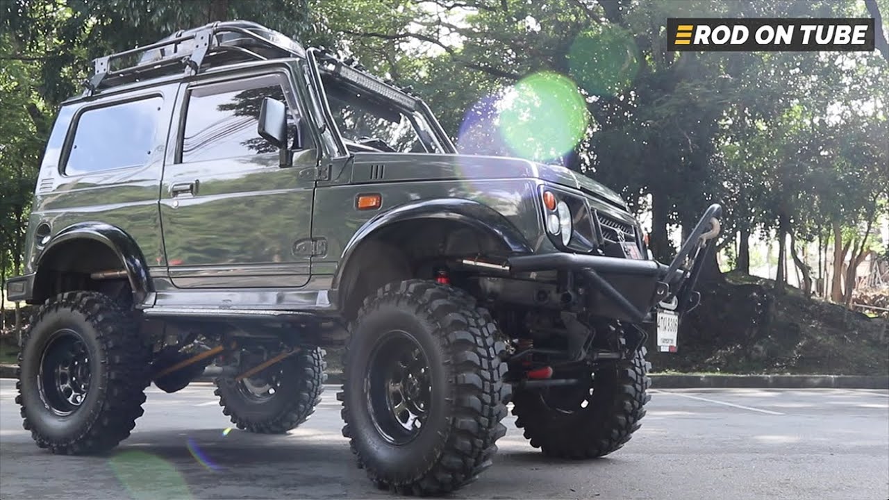 SUZUKI JIMNY SJ50 เพลากว้างสเป็คซามูไร แปลงหน้าเป็นโฉมสปอร์ตมายด์ หล่อแบบคลีนๆ - Rod On Tube