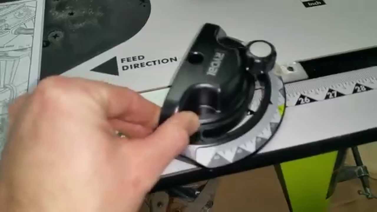 Original Ryobi Universal Table & Router Setup - Basic setup