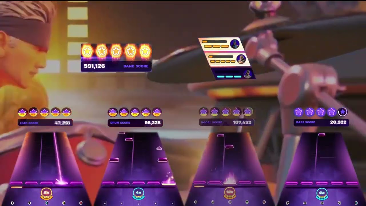 Popular by The Weeknd, Madonna & Playboi Carti - [Fortnite] Full Band FC #3604
