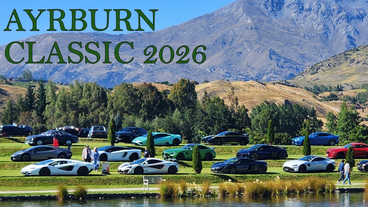 Ayrburn Classic 2026 a walk around one of new Zealand's best car show's.