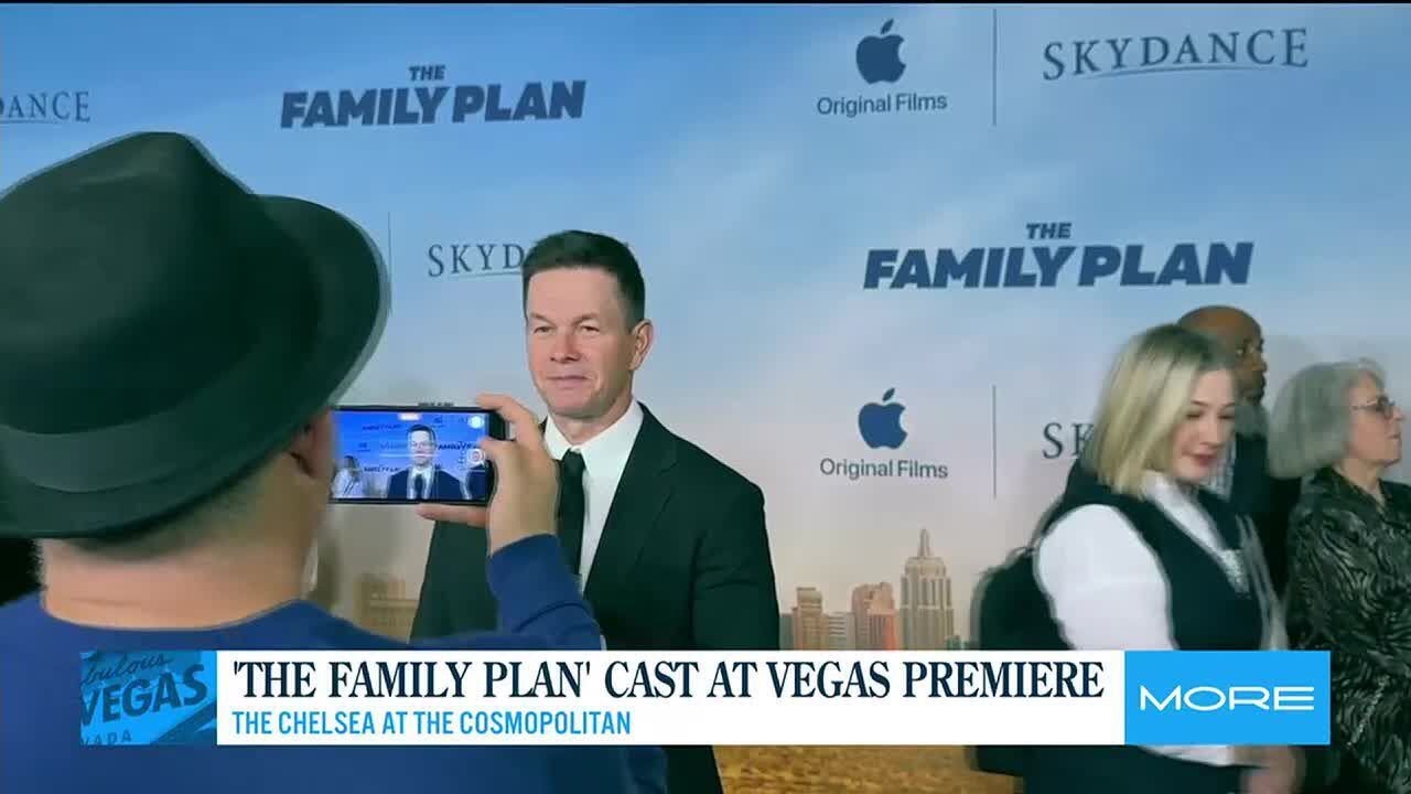 'The Family Plan' world premiere in Vegas