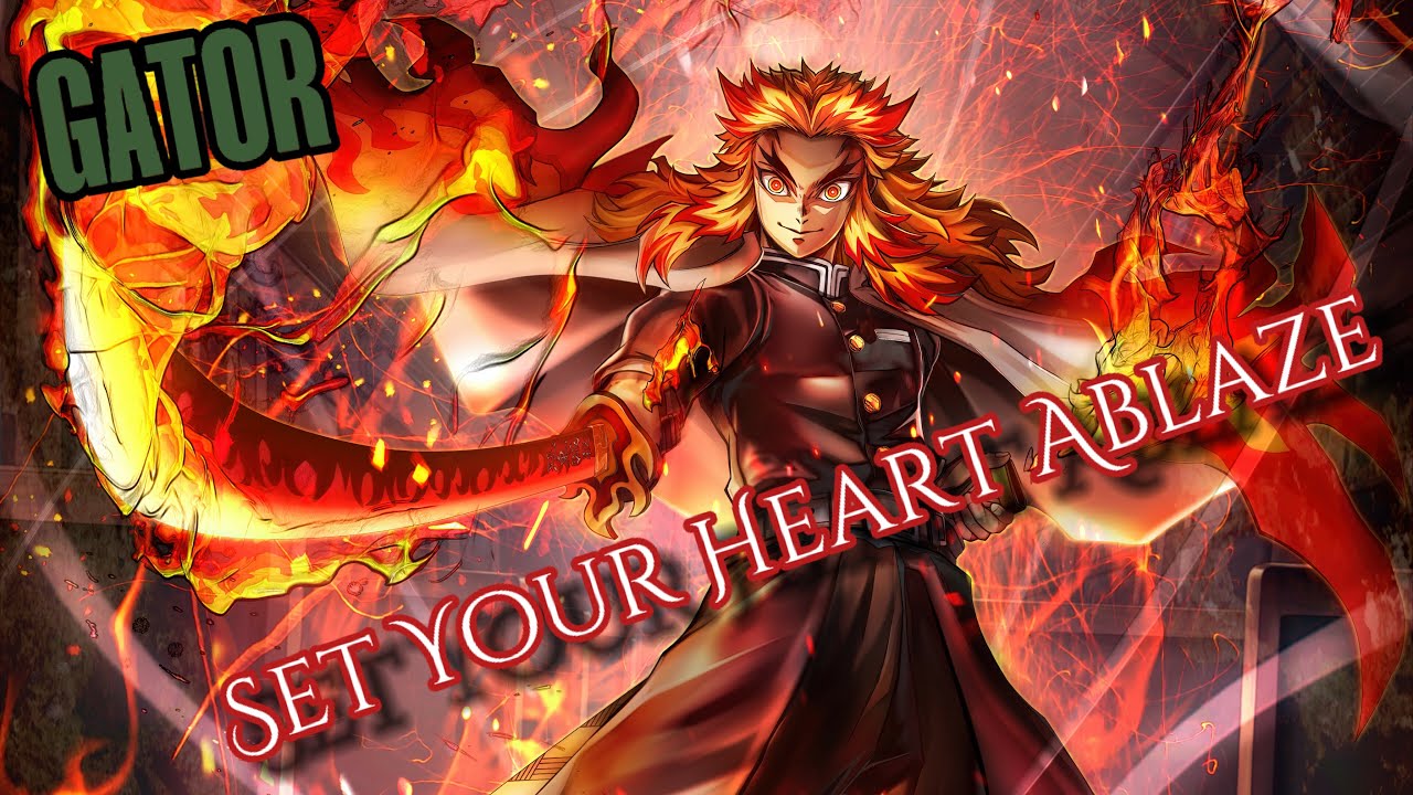 “Set Your Heart Ablaze” | RENGOKU RAP-SONG | (AMV by @Wulintino)