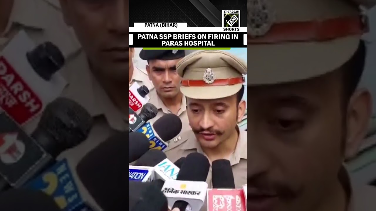 &ldquo;The rival gang shot him&hellip;&rdquo; Patna SSP Kartikeya Sharma addresses media on Paras hospital firing